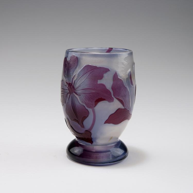 Hauptbild zu Objekt, 'Cl&eacute;matites' vase, c1902, Gall&eacute;, Emile, Nancy, 120 184