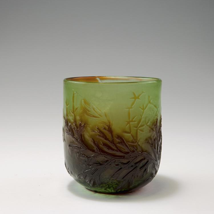 Hauptbild zu Objekt, 'Sc&egrave;ne aquatique' vase, c1900, Gall&eacute;, Emile, Nancy, 120 159