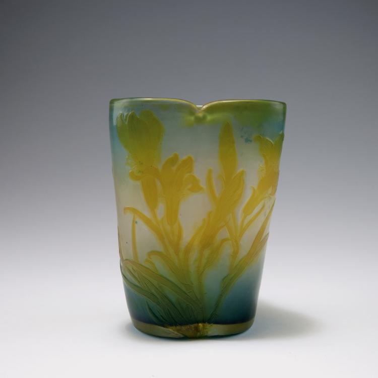 Hauptbild zu Objekt, 'Gentiane cyli&eacute;e' vase, 1904-06, Gall&eacute;, Emile, Nancy, 120 191