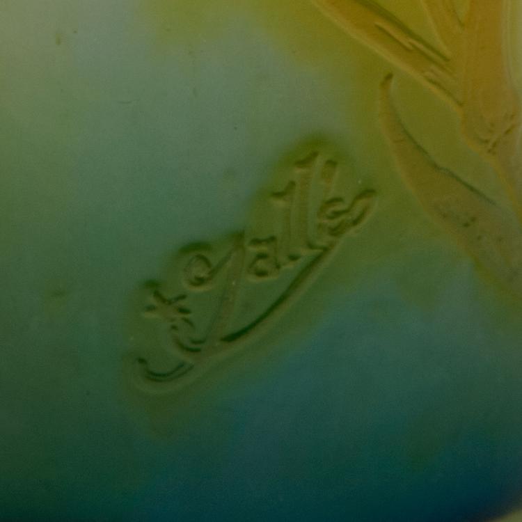 Bild 1 zu Objekt, 'Gentiane cyli&eacute;e' vase, 1904-06, Gall&eacute;, Emile, Nancy, 120 191