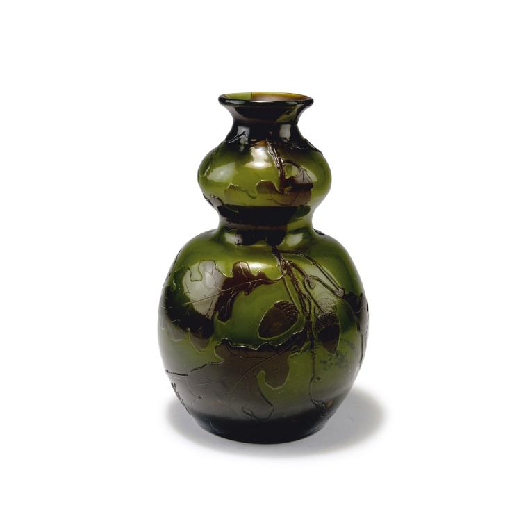 Hauptbild zu Objekt, 'Ch&ecirc;ne lorrain' vase de tristesse, c1900, Gall&eacute;, Emile, Nancy, 120 160