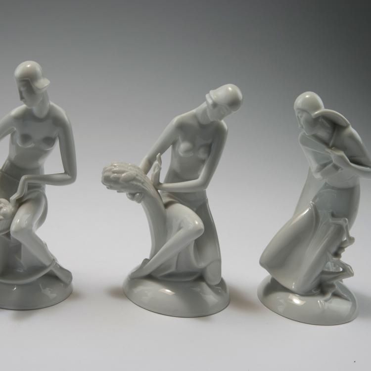 Bild 3 zu Objekt, The 'Four Seasons', 1928, Gerhard Schliepstein, Rosenthal, Selb, 120 551