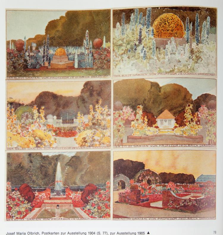 Bild 2 zu Objekt, Six books: Ein Dokument dt. Kunst, vol. 1-5; cat. Museum K&uuml;nstlerkolonie Darmstadt, Fachliteratur, 120 859