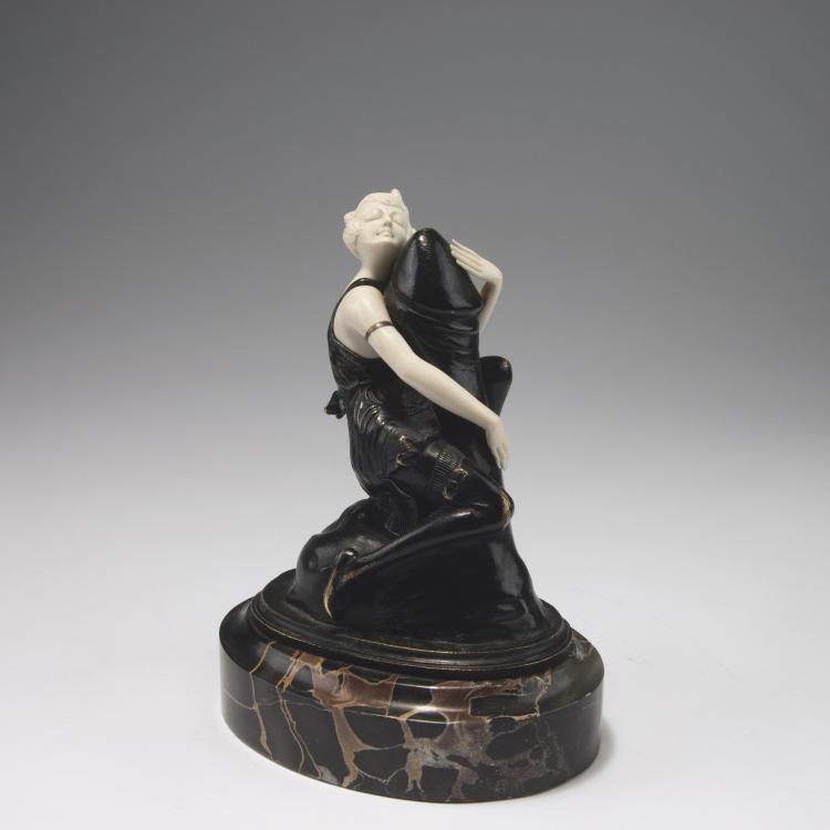 Hauptbild zu Objekt, Erotische Gruppe, 1920er Jahre, Bruno Zach, 120 482