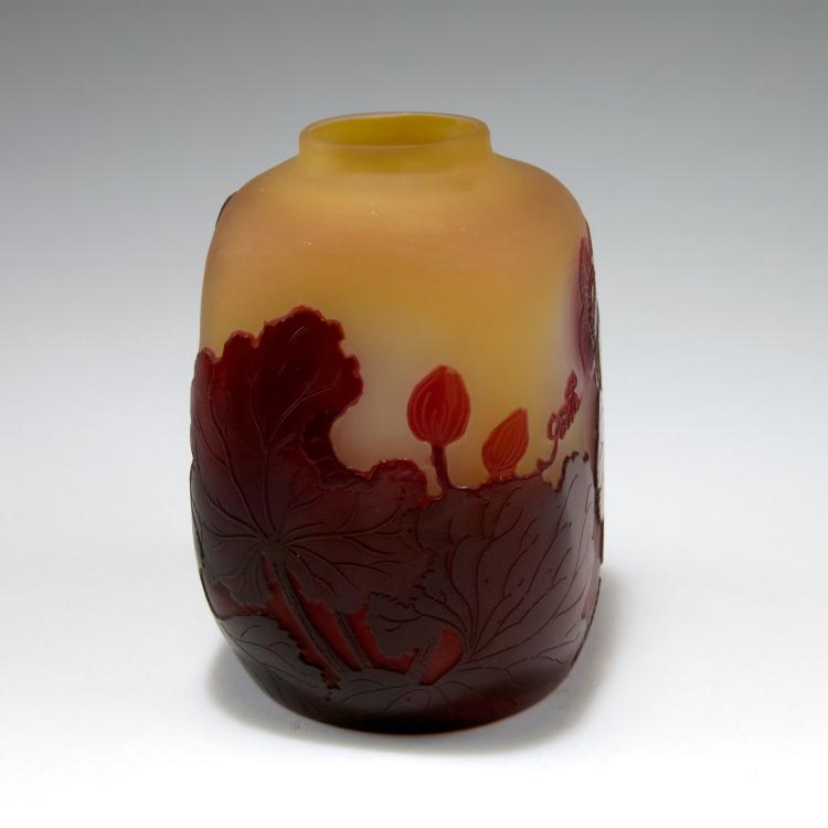 Bild 1 zu Objekt, 'An&eacute;mones' vase, 1920s, Gall&eacute;, Emile, Nancy, 120 266