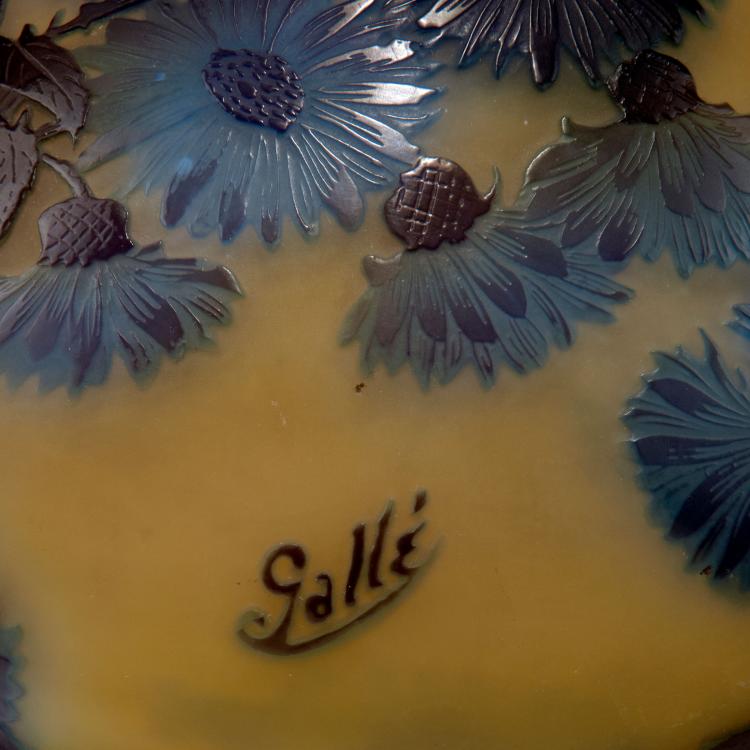 Bild 2 zu Objekt, 'Cin&eacute;raires' lamp shade, 1920s, Gall&eacute;, Emile, Nancy, 120 267