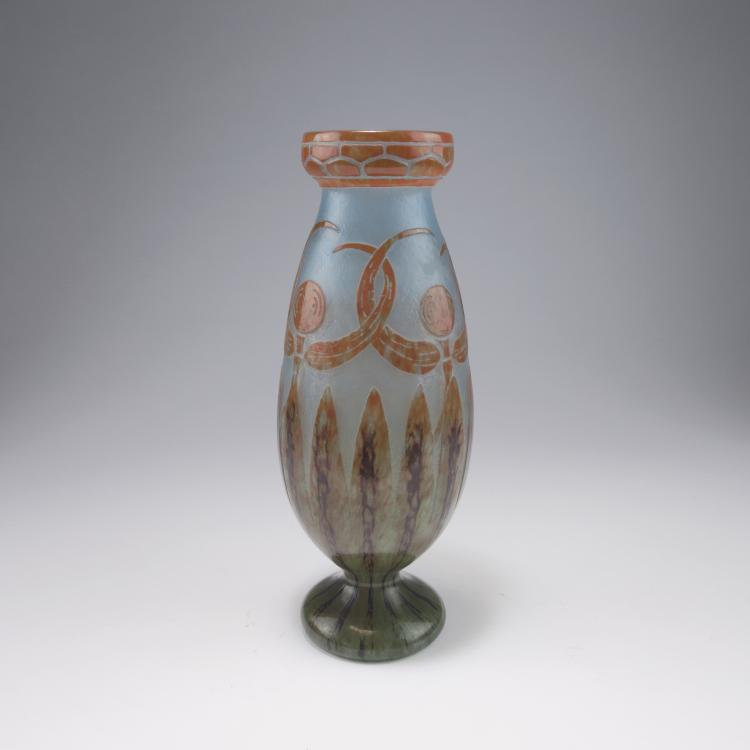 Hauptbild zu Objekt, 'Libellules' vase, 1919-21, Schneider, Epinay-sur-Seine, 120 332