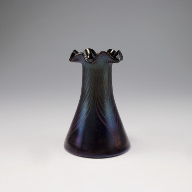 Hauptbild zu Objekt, Vase, c1900, Poschinger, Ferdinand, Buchenau, 120 369