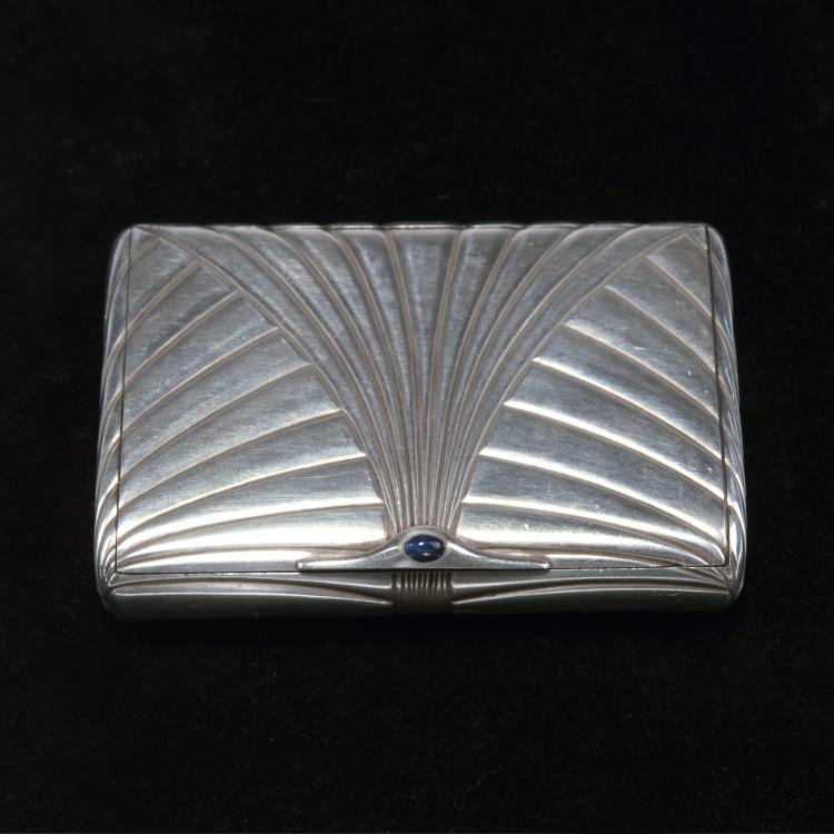Hauptbild zu Objekt, Cigarette case, c1902, Deutschland, 120 763