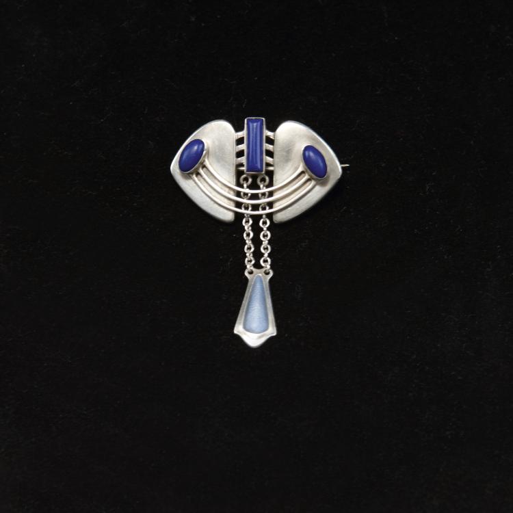 Hauptbild zu Objekt, Brooch, c1905, Karl Hermann, Hermann & Speck, Pforzheim, 120 787