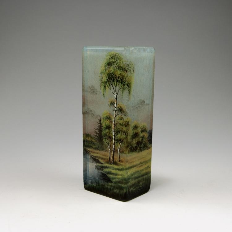 Hauptbild zu Objekt, Vase with landscape, 1920s, Lamartine, Paris, 120 288