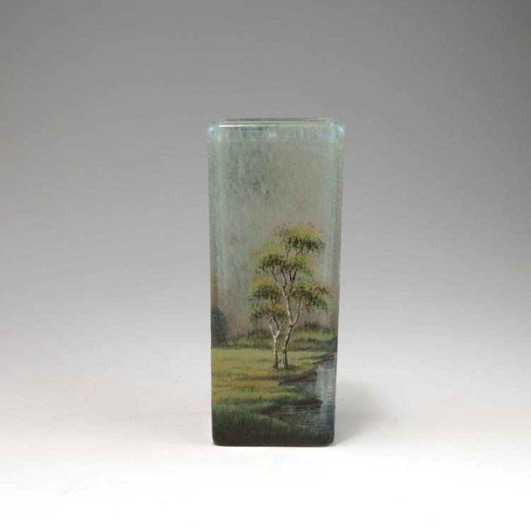 Bild 2 zu Objekt, Vase with landscape, 1920s, Lamartine, Paris, 120 288
