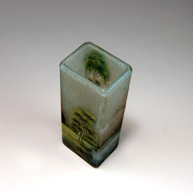 Bild 3 zu Objekt, Vase with landscape, 1920s, Lamartine, Paris, 120 288