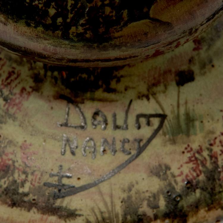 Bild 2 zu Objekt, 'Paysage d'automne' vase, c1910, Daum Fr&egrave;res, Nancy, 120 84