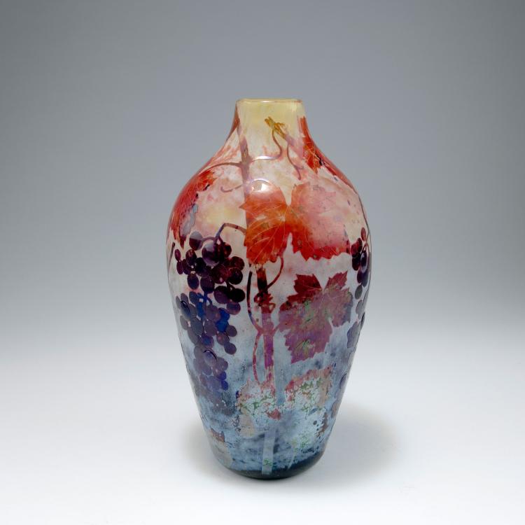 Bild 3 zu Objekt, Vase 'Vigne &agrave; l'automne, escargot', 1904, Henri Berg&eacute;, Daum Fr&egrave;res, Nancy, 120 33