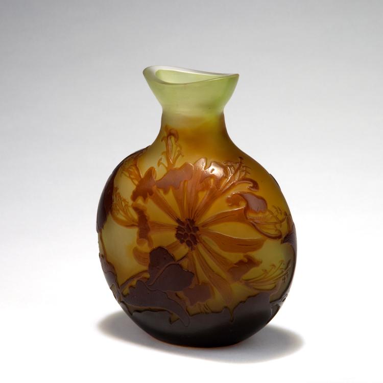 Bild 1 zu Objekt, 'Ch&egrave;vre-feuille' vase, 1906-14, Gall&eacute;, Emile, Nancy, 120 217