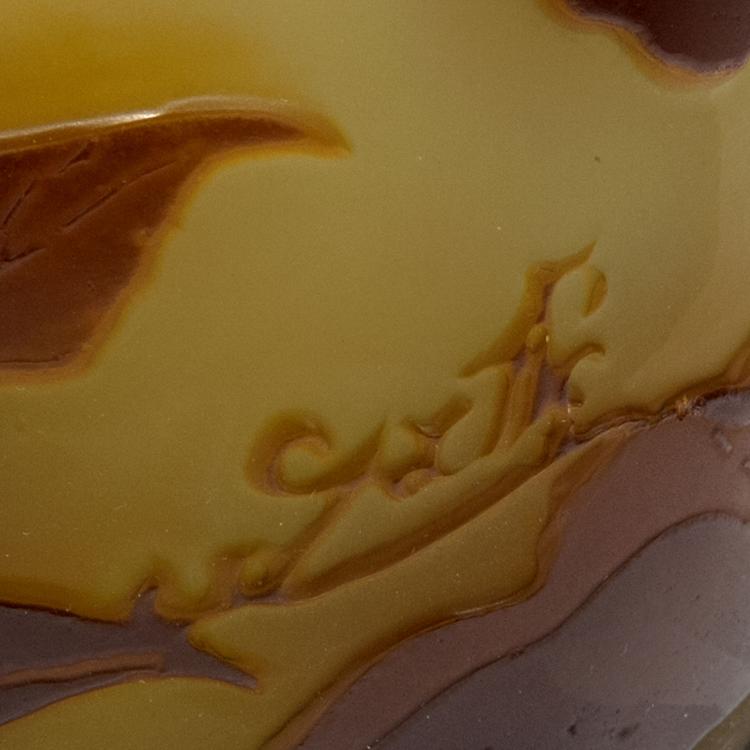 Bild 3 zu Objekt, 'Ch&egrave;vre-feuille' vase, 1906-14, Gall&eacute;, Emile, Nancy, 120 217