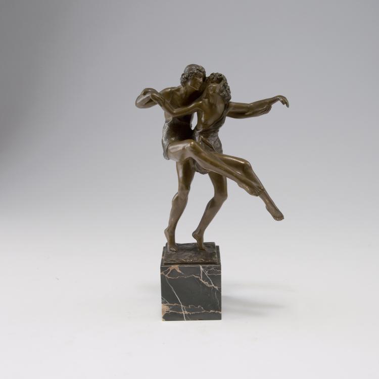 Hauptbild zu Objekt, 'Pas de deux', 1920s, Pierre Le Faguays, 120 453