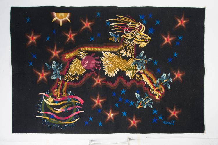 Hauptbild zu Objekt, Tapisserie, 1950er Jahre, Jean Lur&ccedil;at, Lur&ccedil;at, Jean, 120 836