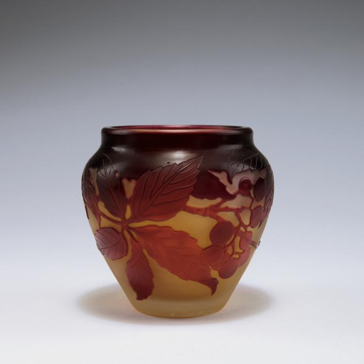 Hauptbild zu Objekt, 'Vigne vierge' vase, 1906-14, Gall&eacute;, Emile, Nancy, 120 221