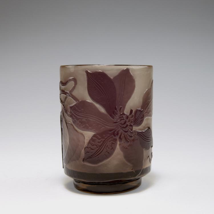 Hauptbild zu Objekt, 'Cl&eacute;matites' vase, c1898, Gall&eacute;, Emile, Nancy, 120 147