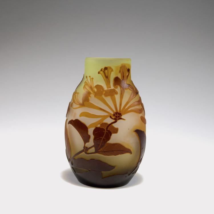 Hauptbild zu Objekt, 'Ch&egrave;vre-feuille' vase, 1906-14, Gall&eacute;, Emile, Nancy, 120 218