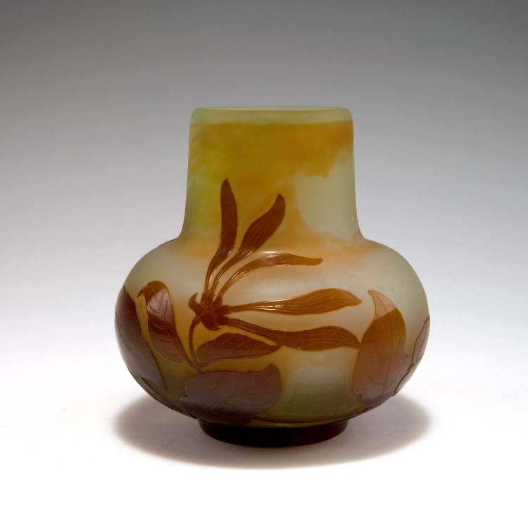 Bild 1 zu Objekt, 'Ch&egrave;vre-feuille' vase, 1906-14, Gall&eacute;, Emile, Nancy, 120 219