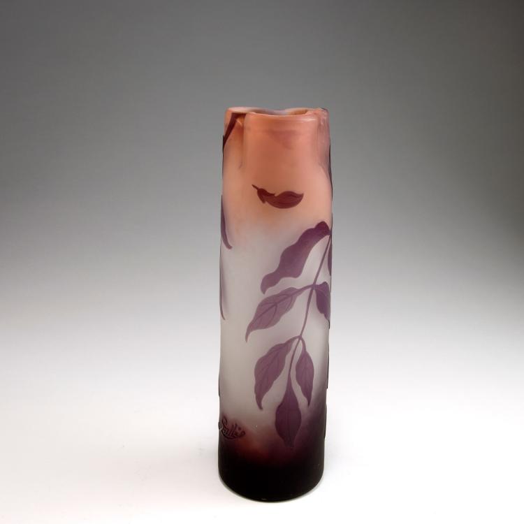 Bild 1 zu Objekt, 'Glycines' vase, 1902/03, Gall&eacute;, Emile, Nancy, 120 167