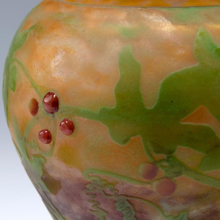 Bild 1 zu Objekt, 'Bryone' vase, 1909, Daum Fr&egrave;res, Nancy, 120 55