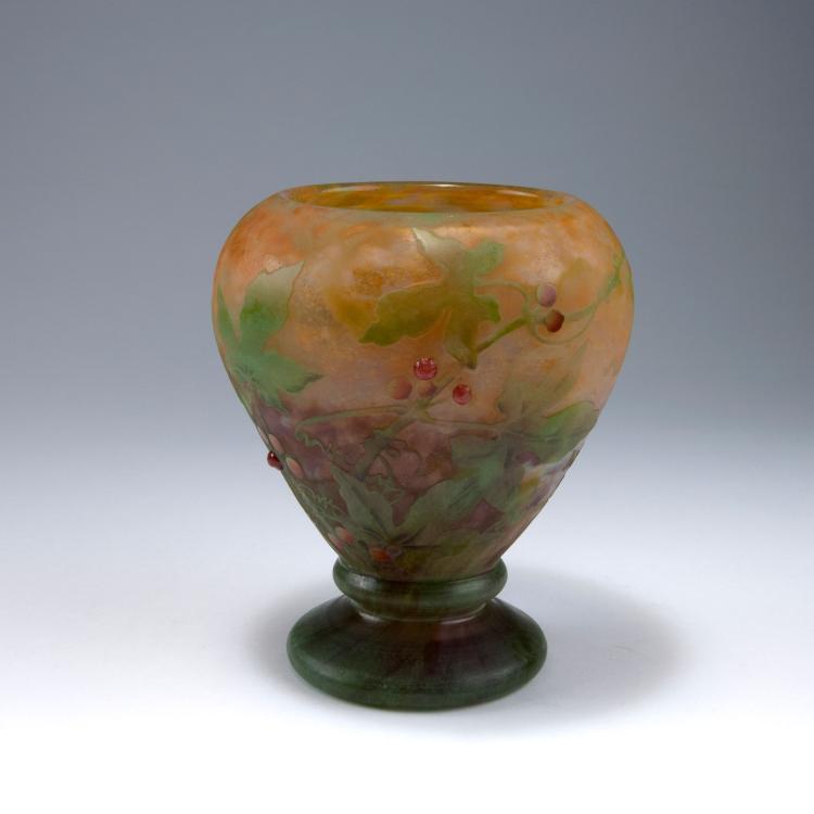 Bild 2 zu Objekt, 'Bryone' vase, 1909, Daum Fr&egrave;res, Nancy, 120 55