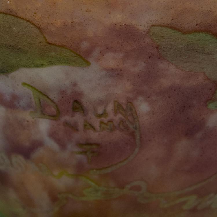 Bild 4 zu Objekt, 'Bryone' vase, 1909, Daum Fr&egrave;res, Nancy, 120 55