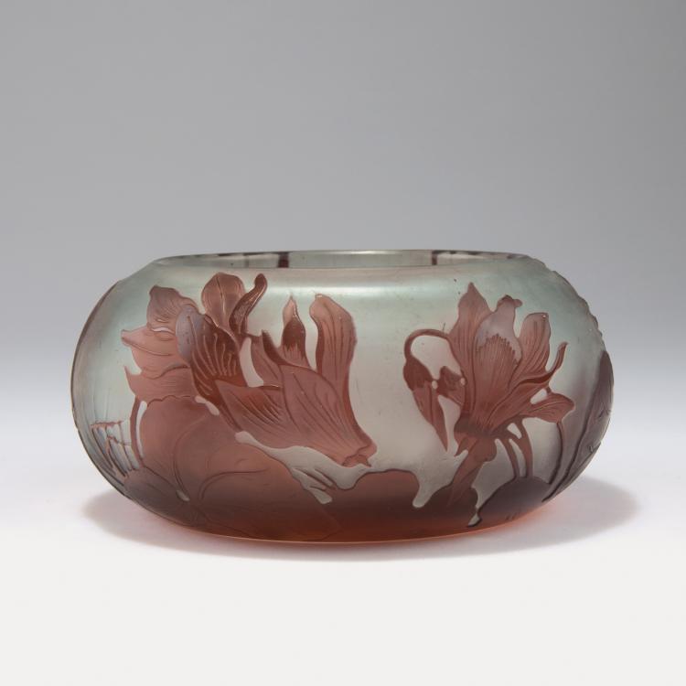 Hauptbild zu Objekt, 'Cyclamen' vase, 1920s , Gall&eacute;, Emile, Nancy, 120 272