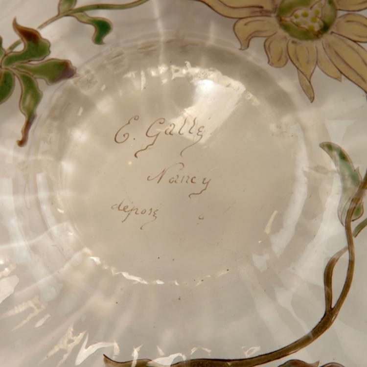 Bild 1 zu Objekt, 'Dahlias' bowl, 1890-94, Gall&eacute;, Emile, Nancy, 120 135