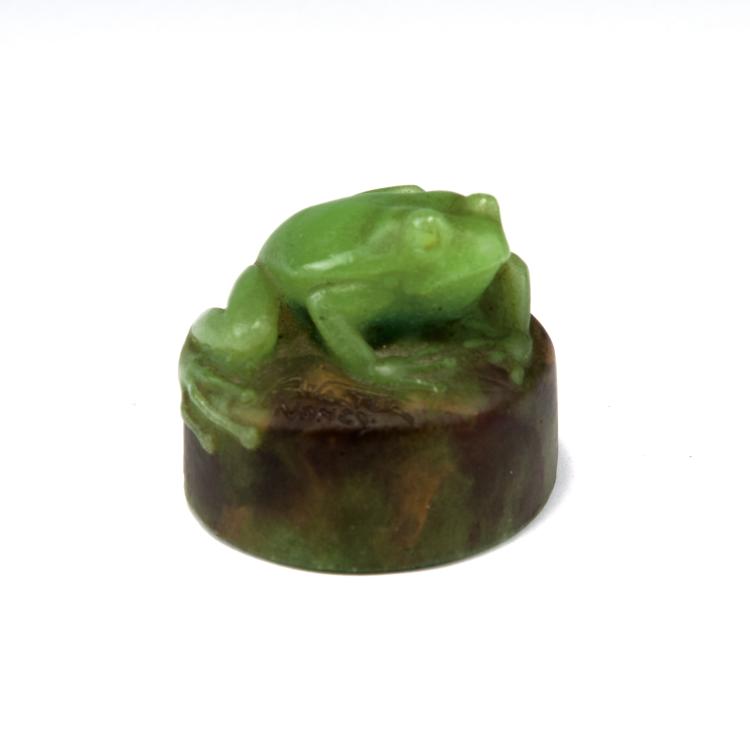 Hauptbild zu Objekt, Frog, 1920-25, Henri Berg&eacute;, Walter, Amalric, Nancy, 120 349