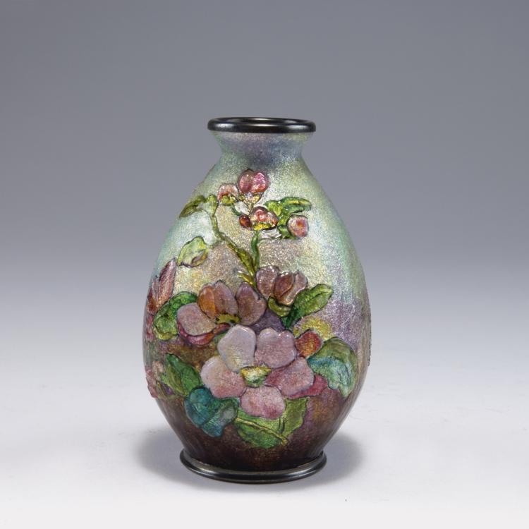 Hauptbild zu Objekt, Vase, c1920, Faur&eacute;, Camille, Limoges, 120 693