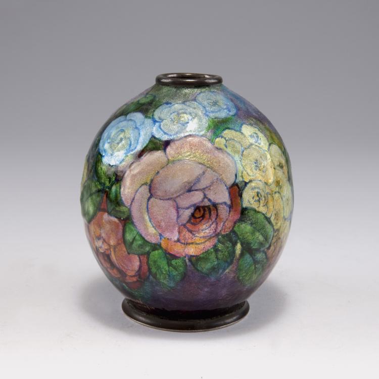 Hauptbild zu Objekt, Vase, c1920, Faur&eacute;, Camille, Limoges, 120 694
