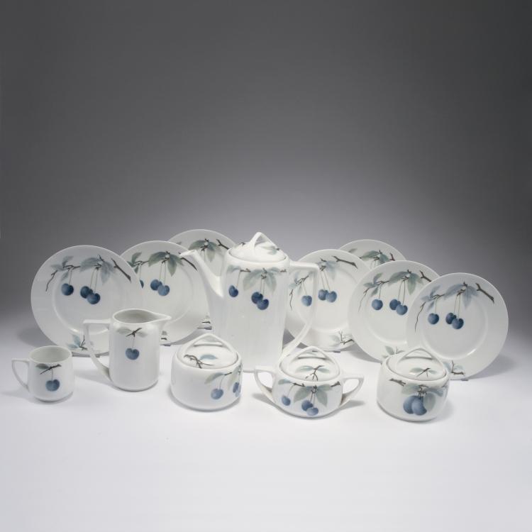 Hauptbild zu Objekt, 'Donatello' coffeeset, c1910, Rosenthal, Selb, 120 543