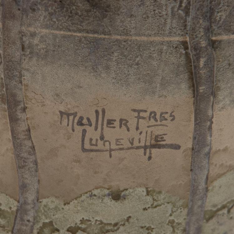 Bild 2 zu Objekt, 'Branches tortur&eacute;es' vase, c1920, Muller Fr&egrave;res, Lun&eacute;ville, 120 307