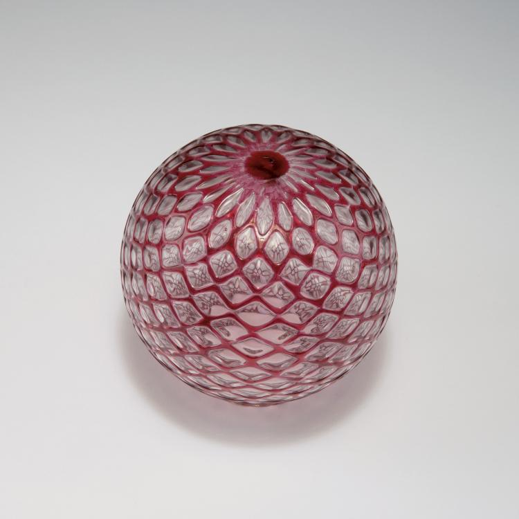 Hauptbild zu Objekt, Lamp shade 'Karo-Optisch', 1911, L&ouml;tz Wwe., Klosterm&uuml;hle, 120 426