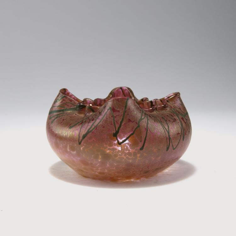 Hauptbild zu Objekt, Bowl, 1900-05, Elisabeth Glasfabrik, Kosten bei Teplitz; Pallme-K&ouml;nig, Gebr.; Habel, Wilhelm, 120 377
