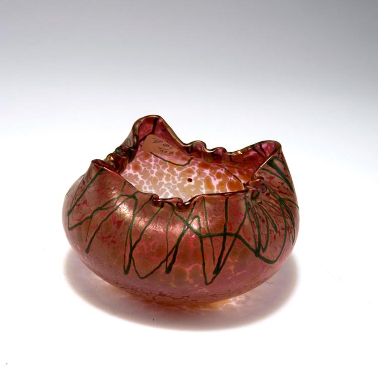 Bild 1 zu Objekt, Bowl, 1900-05, Elisabeth Glasfabrik, Kosten bei Teplitz; Pallme-K&ouml;nig, Gebr.; Habel, Wilhelm, 120 377