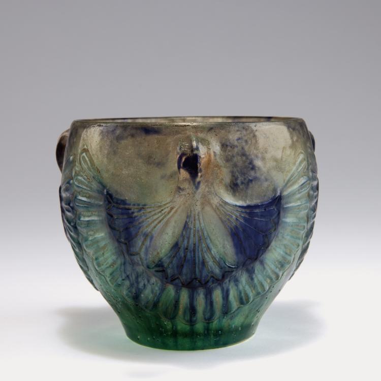 Hauptbild zu Objekt, 'Lotus' vase with handles, 1924, Gabriel Argy-Rousseau, Argy-Rousseau, Gabriel, Paris, 120 1