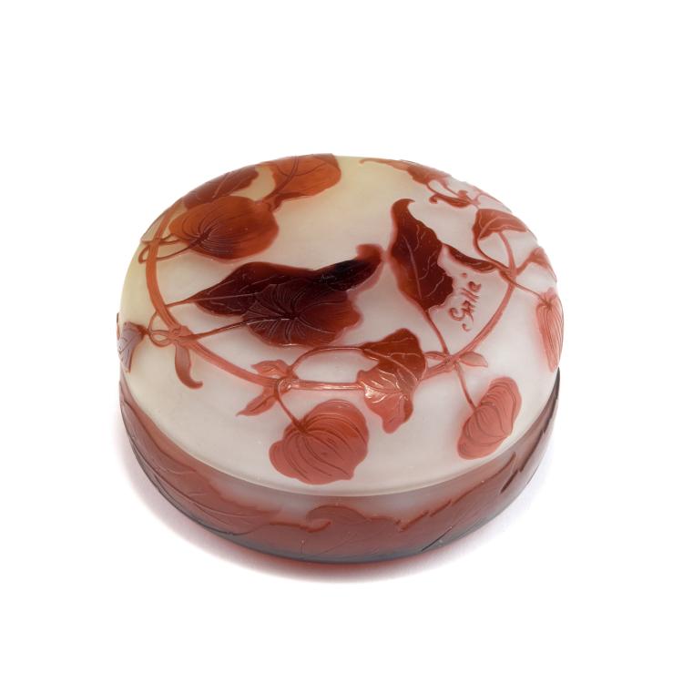 Hauptbild zu Objekt, 'Physalis' candybox, 1906-14, Gall&eacute;, Emile, Nancy, 120 231