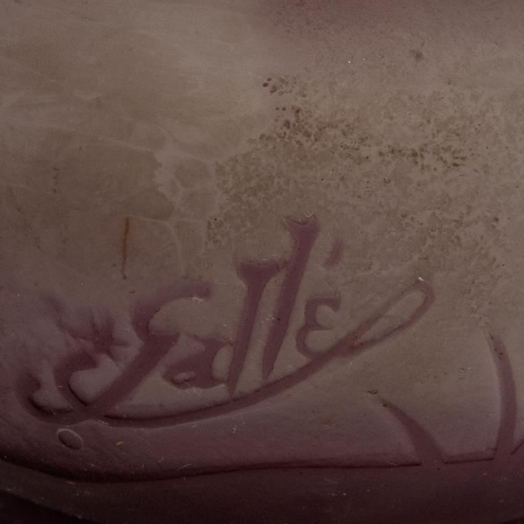 Bild 2 zu Objekt, 'Violettes' vase, 1904-06, Gall&eacute;, Emile, Nancy, 120 194