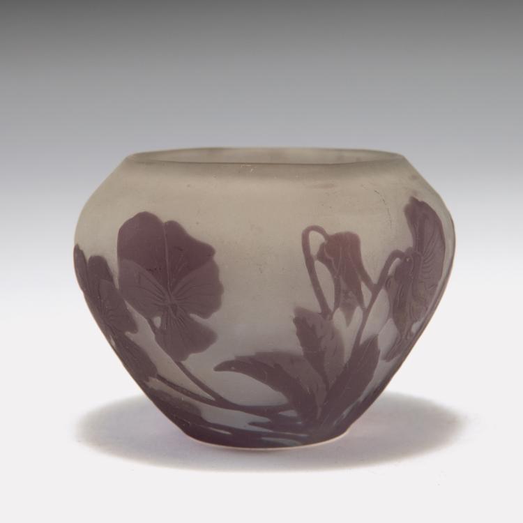 Hauptbild zu Objekt, 'Violettes' vase, 1902/03, Gall&eacute;, Emile, Nancy, 120 195