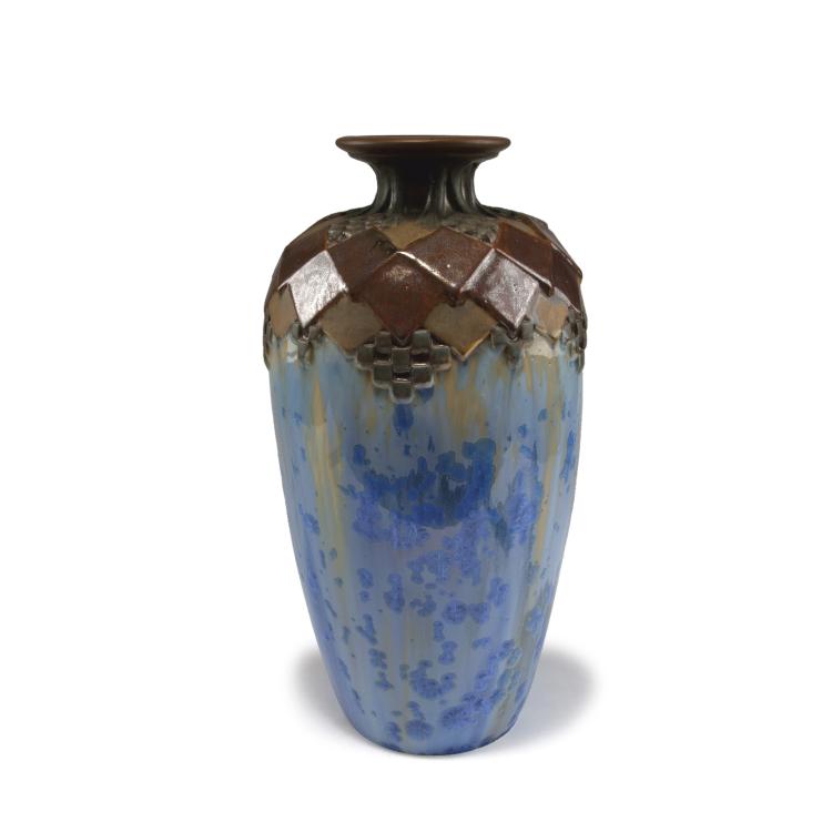 Hauptbild zu Objekt, Tall vase, 1920s, Mougin, Joseph Victor Xavier, Nancy, 120 624