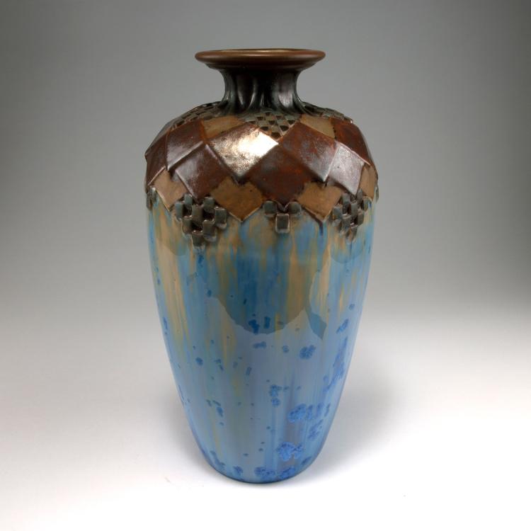 Bild 1 zu Objekt, Tall vase, 1920s, Mougin, Joseph Victor Xavier, Nancy, 120 624