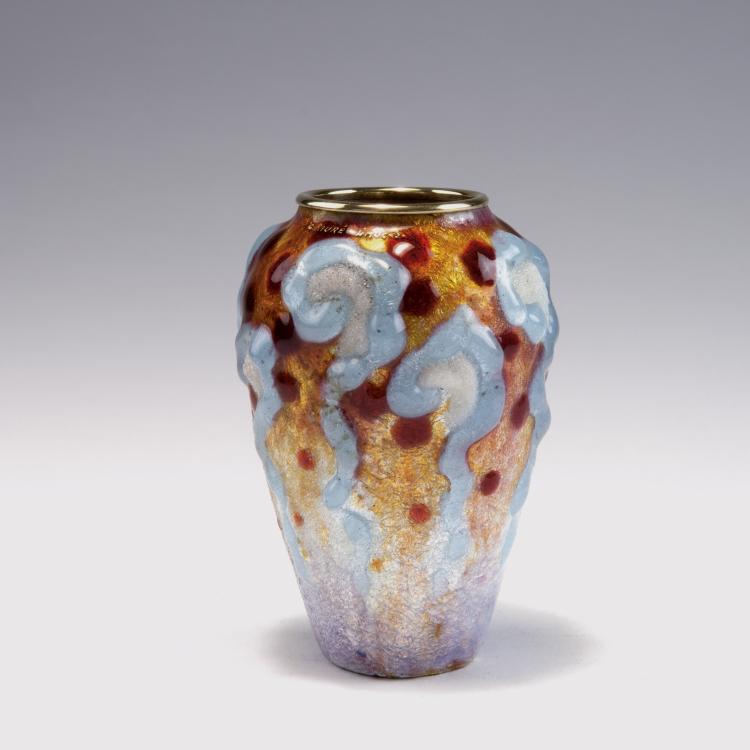 Hauptbild zu Objekt, 'Volutes' vase, c1925, Faur&eacute;, Camille, Limoges, 120 697