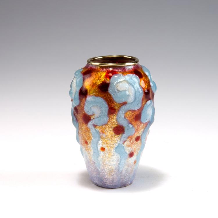 Bild 1 zu Objekt, 'Volutes' vase, c1925, Faur&eacute;, Camille, Limoges, 120 697