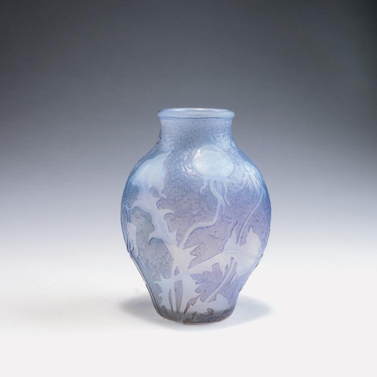 Hauptbild zu Objekt, 'Chandelles' ('Pissenlits') vase, 1900, Henri Berg&eacute;, Daum Fr&egrave;res, Nancy, 120 27